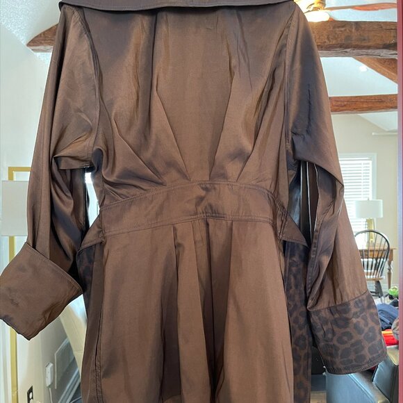 Vivaia shoe, lofer, slide on, never worn, sz 37,cheetah embroidery, navy, - Picture 10 of 16